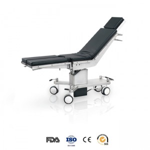 Big Castors Hospital Multiple Surgery Bed