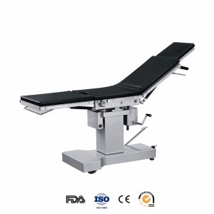 India Exported Medical Manual Hydraulic Operating Table